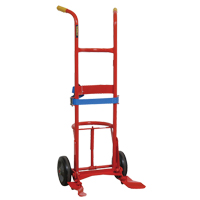 Overpack Hand Truck, Steel Construction, 55 US gal. ( 45 Imperial Gal.) D. Morneault & Fils