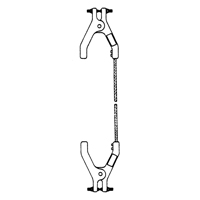 Assemblages robustes de c&acirc;bles de masse et de mise &agrave; la terre - Raccordement &agrave; deux pinces D. Morneault & Fils