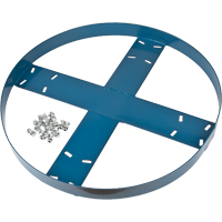 Drum Dolly Frame, Steel, 750 lbs. Capacity, 24" Diameter D. Morneault & Fils