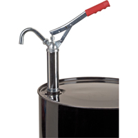 Lever-Type Drum Pump, Steel, 11 oz./Stroke, Fits 30-55 Gal. D. Morneault & Fils