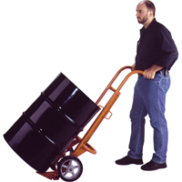 Ergonomic Drum Trucks, Steel Construction, 55 - 85 US Gal. (45 - 70 Imperial Gal.) D. Morneault & Fils