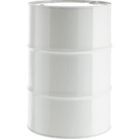 Barils en acier, 55 gal. US (45,8 gal. imp.), Doubl&eacute;, Blanc, Dessus ferm&eacute;, 1A1/Y1.8/300, Calibre 16 D. Morneault & Fils
