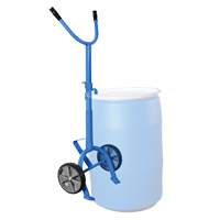 Drum Hand Truck, Steel Construction, 30 - 55 US Gal. (25 - 45 Imperial Gal.) D. Morneault & Fils