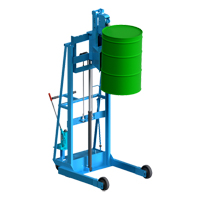 Gerbeur vertical pour baril MORSPEED, Pour 30 - 85 gal. US (25 - 70 gal. imp.) D. Morneault & Fils