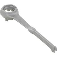 Single Ended Specialty Bung Nut Wrench, 1-1/2" Opening, 4-1/4" Handle, Non-Sparking Aluminum D. Morneault & Fils