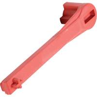 Single Ended Specialty Bung Nut Wrench, 1-1/4" Opening, 8" Handle, Non-Sparking Nylon D. Morneault & Fils