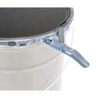 U.N. Rated Lever Lock Steel Pail Lid D. Morneault & Fils