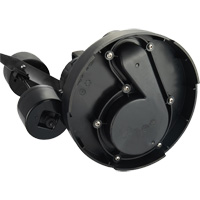 Thermoplastic Submersible Sump Pump, 2560 GPH, 115 V, 4.6 A, 1/3 HP D. Morneault & Fils