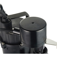 Thermoplastic Submersible Sump Pump, 2560 GPH, 115 V, 4.6 A, 1/3 HP D. Morneault & Fils