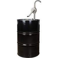 Pompe rotative pour baril, Acier inoxydable, Pour capacit&eacute; 55 gal., 12 oz/course D. Morneault & Fils