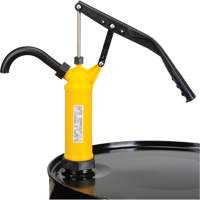 Pompe &agrave; baril de type levier, Polypropyl&egrave;ne, 14 oz/course, Pour barils de 5-55 gal. D. Morneault & Fils