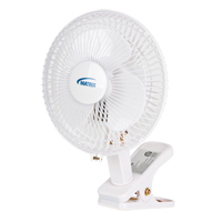 Ventilateur &agrave; pince & de bureau, Diam&egrave;tre 6", 2 vitesses D. Morneault & Fils