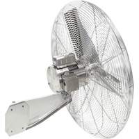 Stainless Steel Food Service Washdown Air Circulating Fans, Industrial, 1 Speed, 20" Diameter D. Morneault & Fils