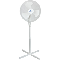 Oscillating Pedestal Fan, Commercial, 3 Speed, 18" Diameter D. Morneault & Fils