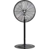 Non-Oscillating Pedestal Fan, Heavy-Duty, 2 Speed, 24" Diameter D. Morneault & Fils