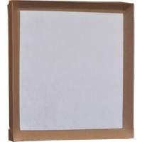 Filtre jetable, Boîte, 12" la x 2" p x 24" h D. Morneault & Fils
