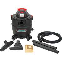 Aspirateur, Secs-humides, 6 CV, 16 gal. US (60,6 litres) D. Morneault & Fils