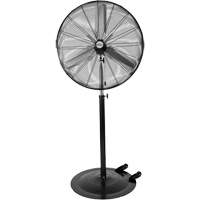 Ventilateur non oscillant sur socle avec roulettes, Industriel, 3 Vitesses, Diam&egrave;tre de 30" D. Morneault & Fils