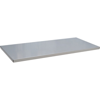 Armoires robustes &agrave; portes creuses - Tablette additionnelle, 38" x 17", Capacit&eacute; de 500 lb, Acier, Gris D. Morneault & Fils
