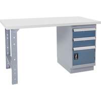 &eacute;tabli pr&eacute;conçu, 72" la x 30" p x 34" h, Capacit&eacute; 2500 lb D. Morneault & Fils