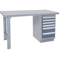 &eacute;tabli pr&eacute;conçu, 72" la x 36" p x 34" h, Capacit&eacute; 2500 lb D. Morneault & Fils