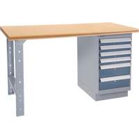 Pre-Designed Workbench, 72" W x 36" D x 34" H, 2500 lbs. Capacity D. Morneault & Fils