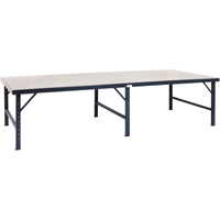 Adjustable Height Worktable D. Morneault & Fils