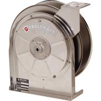 Hose Reel, Single Hose, 6-1/8" W x 14-1/4" D x 14-3/8" H D. Morneault & Fils