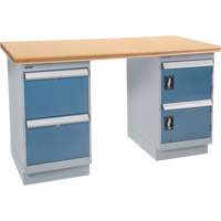 Workbench, 72" W x 36" D x 34" H, 2500 lbs. Capacity D. Morneault & Fils