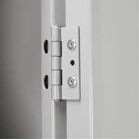 Clean Line Lockerette, 6 -tier, Bank of 4, 48" x 18" x 82", Steel, Charcoal, Rivet (Assembled) D. Morneault & Fils