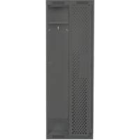 Casiers Clean Line, Bloc de 2, 24" x 15" x 76", Acier, Charbon, Rivet (assembl&eacute;), Perfor&eacute; D. Morneault & Fils