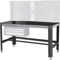 Work Bench, Laminate Surface, 26" W x 30" D x 63" H D. Morneault & Fils