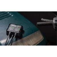 Chargeur de batterie 2 sorties de 4 A Genius 2X2 D. Morneault & Fils