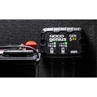 Chargeur de batterie embarqu&eacute; &agrave; 2 sorties de 10 amp&egrave;res Gen5X2 Genius D. Morneault & Fils