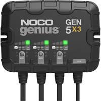 Chargeur de batterie embarqu&eacute; &agrave; 3 sorties de 15 amp&egrave;res Gen5X3 Genius D. Morneault & Fils