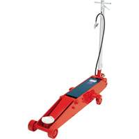 Floor Jack, 10 Ton(s) Capacity, 6-1/8" Lowered, 27-1/4" Raised, Air Hydraulic D. Morneault & Fils