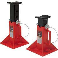 Jack Stands, Locking Pin, 5 tons Capacity, 9-1/2" - 15-3/4" H D. Morneault & Fils