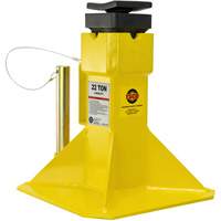 Jack Stands with Adjustable Screw Top Saddle, Locking Pin, 15-1/2" - 20-1/2" H D. Morneault & Fils