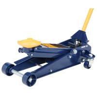 Service Jack, 2 Ton(s) Capacity, 4-1/2" Lowered, 20-1/4" Raised, Manual Hydraulic D. Morneault & Fils
