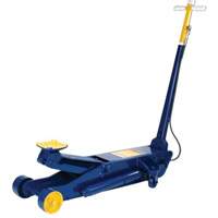 Long Chassis Service Jack, 10 Ton(s) Capacity, 6-3/4" Lowered, 25-1/2" Raised, Air Hydraulic D. Morneault & Fils