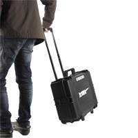 Cric portatif &agrave; 2 &eacute;tapes, 11 tonne(s)/22 tonne(s), Air comprim&eacute;/hydraulique D. Morneault & Fils