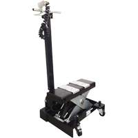 Low Profile Floor Service Jack, 12 Ton(s) Capacity, 7-1/2" Lowered, 15" Raised, Air Hydraulic D. Morneault & Fils