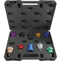 Trousse d'adaptateur pour test de pression du syst&egrave;me de refroidissement 10 mcx D. Morneault & Fils