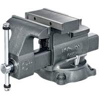 KT4800 Professional Reversible Mechanics Vise, 8" Jaw Width, 4-7/8" Throat Depth, Swivel Base D. Morneault & Fils