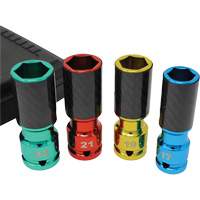 Lug Socket Set with Carbon Fiber Sleeves D. Morneault & Fils