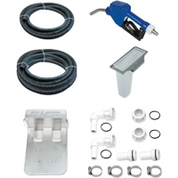 115V AC DEF Transfer Pump & IBC Tote Bracket with Nozzle D. Morneault & Fils