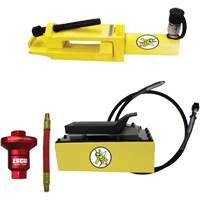 Ensemble de brise-talon pour pneus g&eacute;ants/&eacute;quipement de terrassement Yellow Jackit D. Morneault & Fils