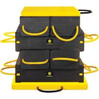 10-Piece CribLok Composite Cribbing System Kit D. Morneault & Fils