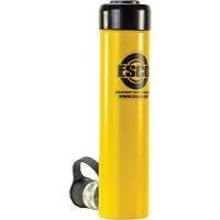 Single Acting Cylinder Hydraulic Ram, 6.13" Stroke, 10 Tons Capacity, 10,000 PSI D. Morneault & Fils