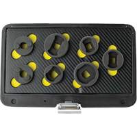 Threaded Leaf Spring Shackle Pin Remover & Installation Master Set, 7 Pieces, 1/2" Drive Size D. Morneault & Fils
